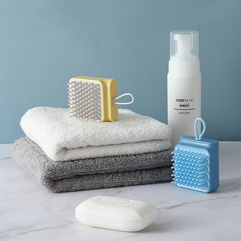 Massage Shampoo Comb Shampoo Brush Men's And Women's Head Shampoo Massage Comb Silicone Anti-Itch Scratching Hair Comb
